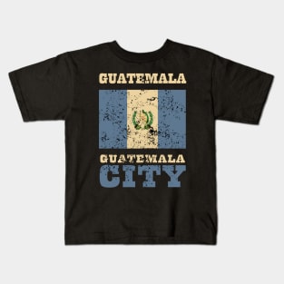 Flag of Guatemala Kids T-Shirt